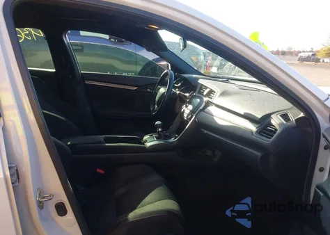 2019 Honda Civic Si из США, поврежденный, VIN 2HGFC1E54KH705007